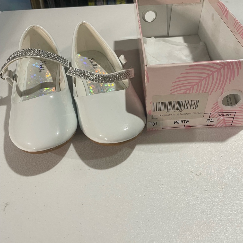 New White Patent Leather Dress Shoes
